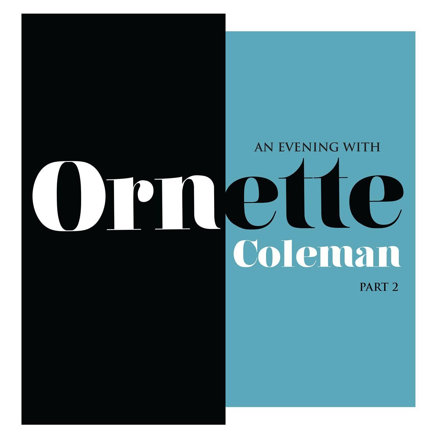 【CD】An Evening With Ornette Coleman Part 2