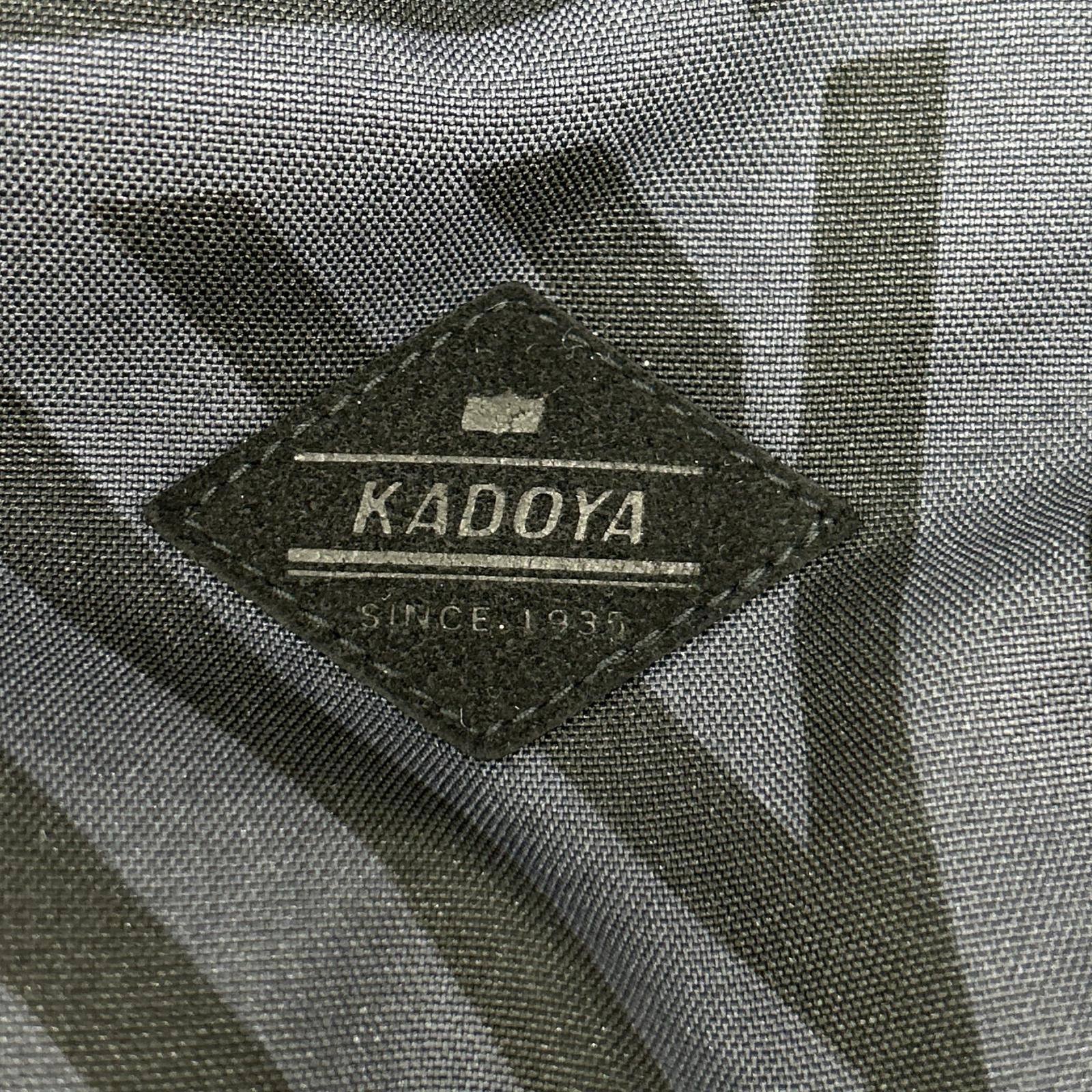 KADOYA カドヤ 6579 ネイビー カモフラ NOEMI ナイロン 布帛ジャケット