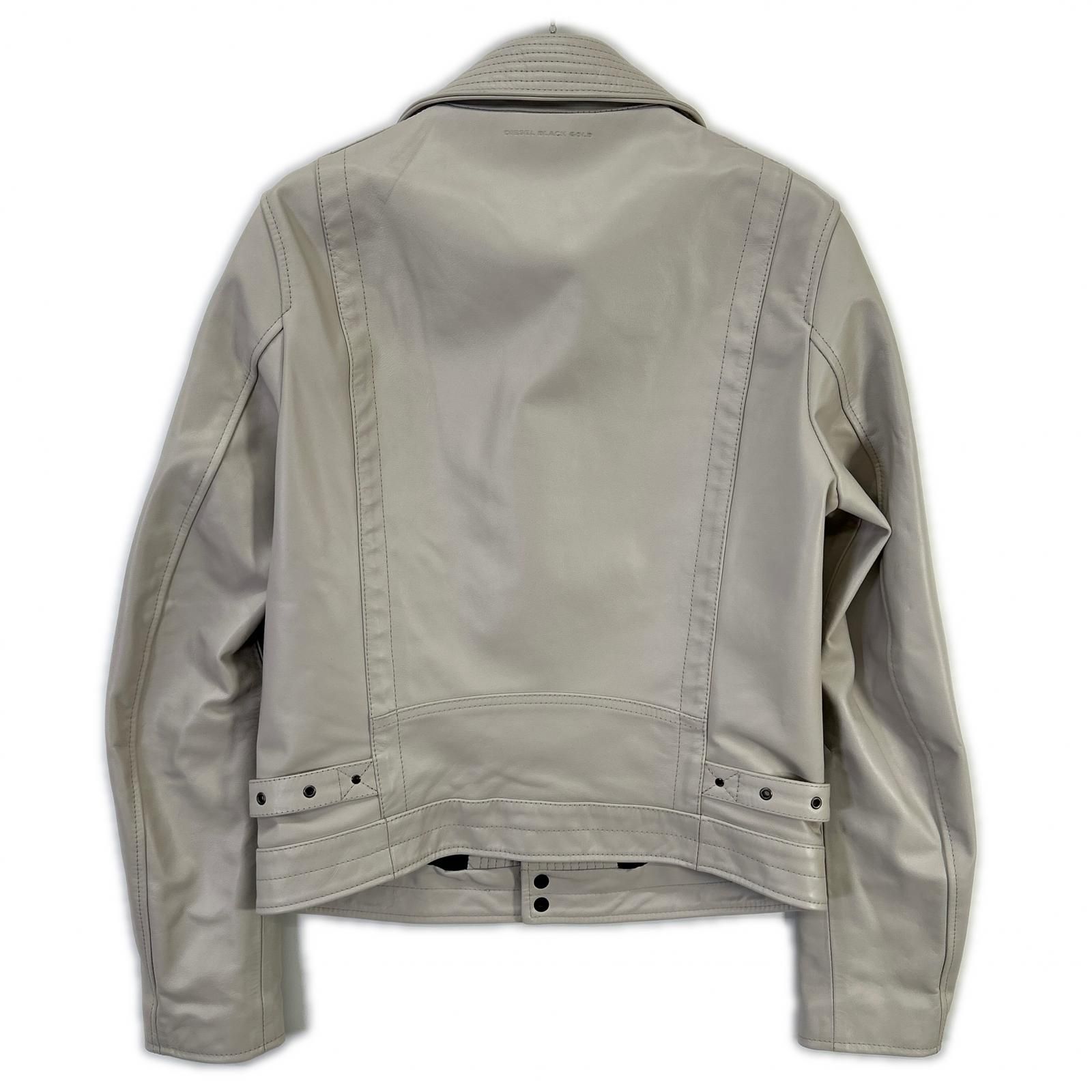 DIESEL BlackGold ディーゼルブラックゴールド ホワイト系 レザー