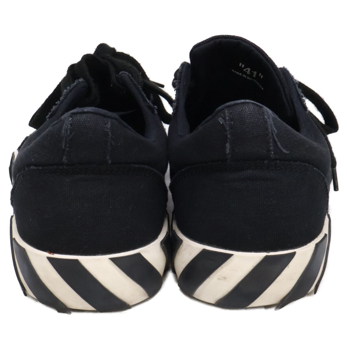 OFF-WHITE オフホワイト LOW VULCANIZED キャンバス ローカット 