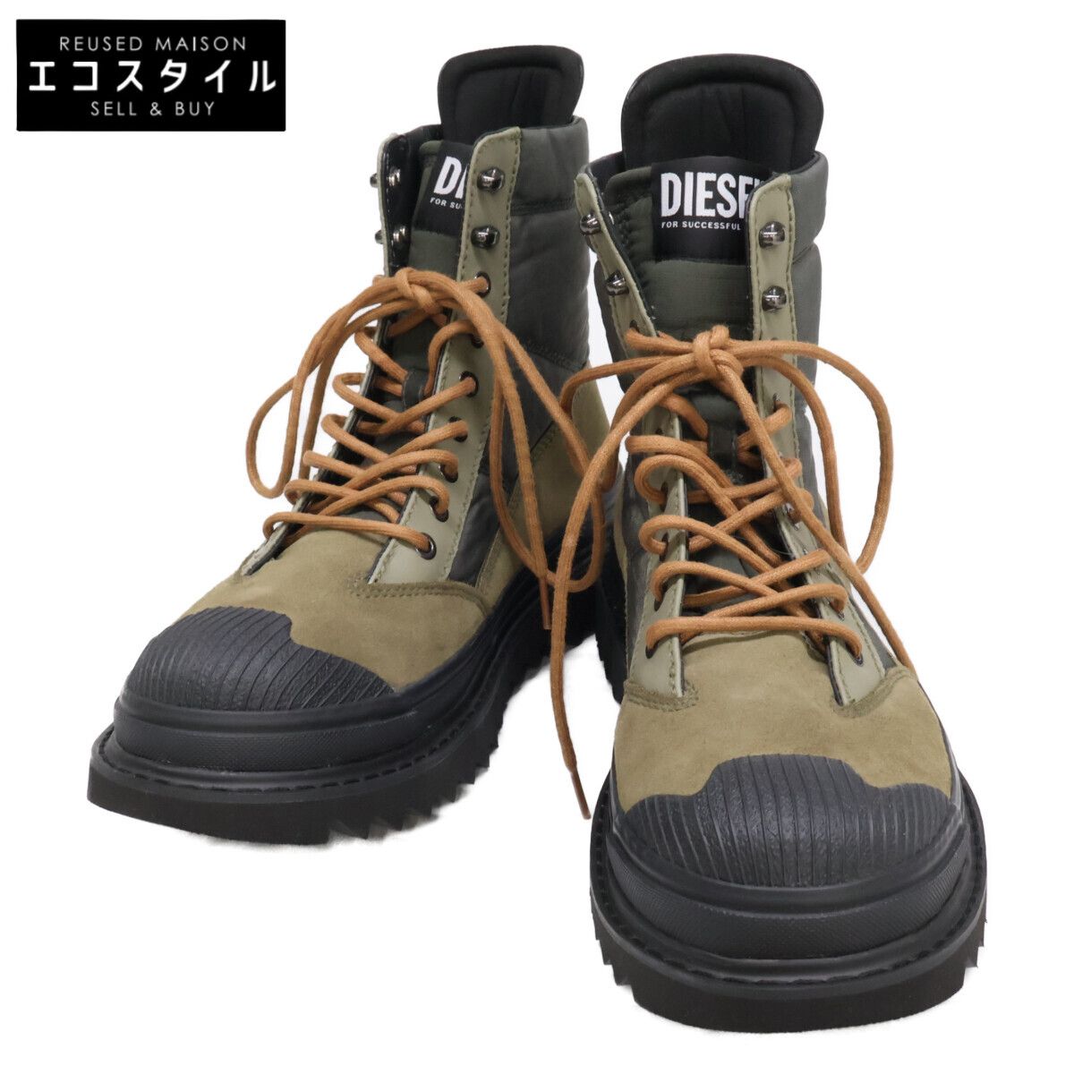 DIESEL　ディーゼル　【新品】H-SHIROKI HB レースアップ ブーツ　28.5