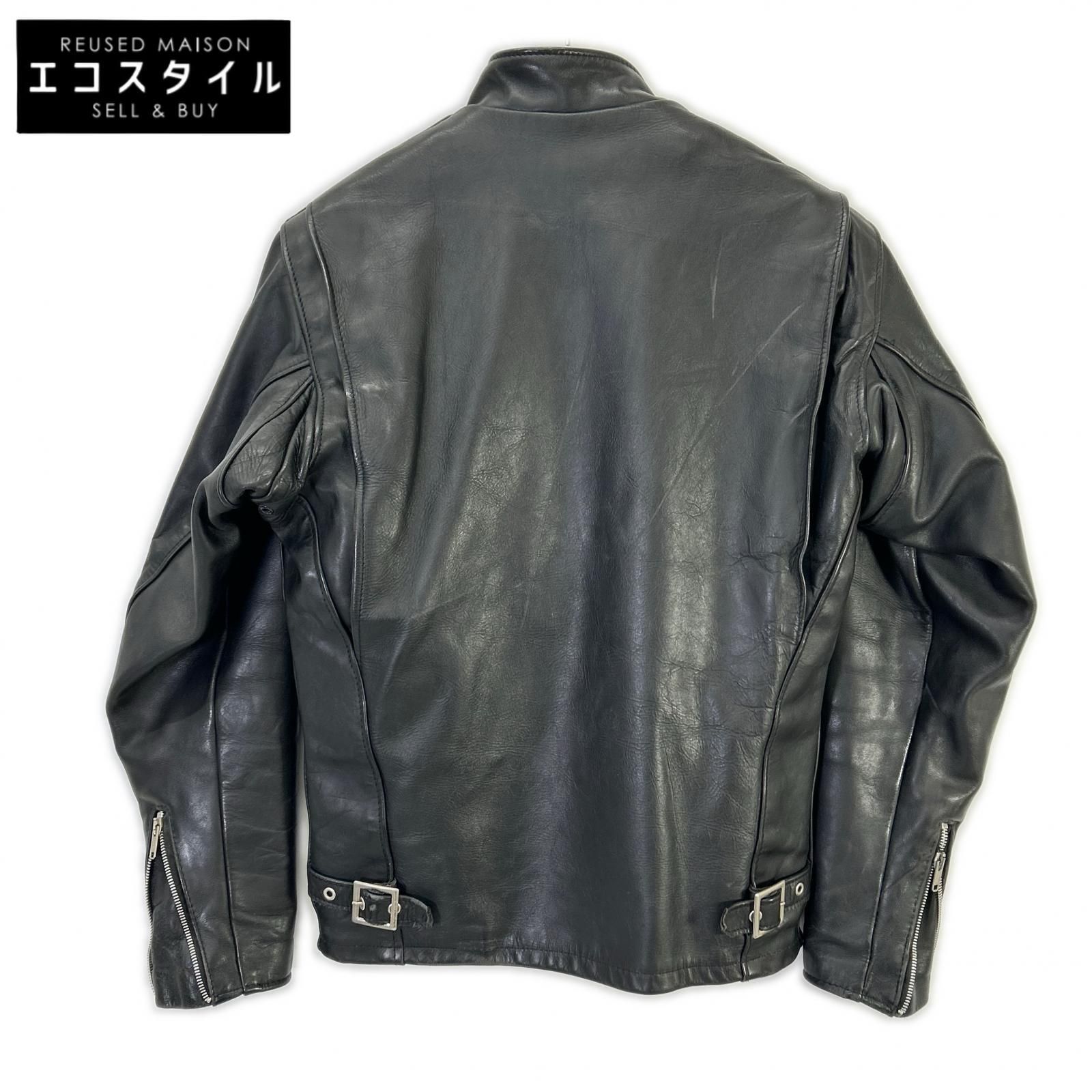 SCHOTT　ショット　641 ファーライナー シングルライダース　34