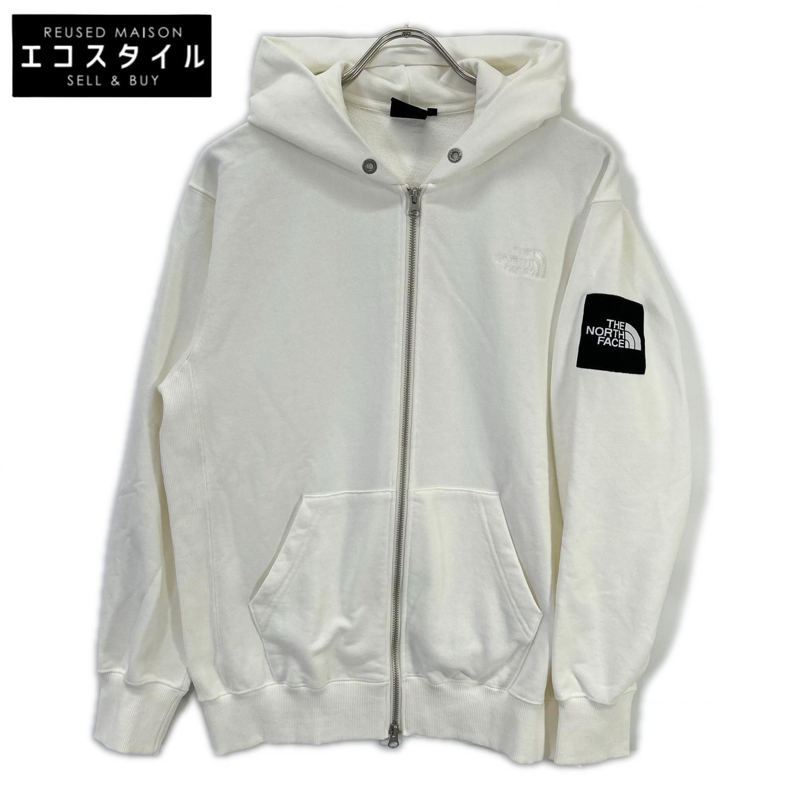 メンズ THE NORTH FACE ノースフェイス NT12335 ホワイト スクエアロゴ