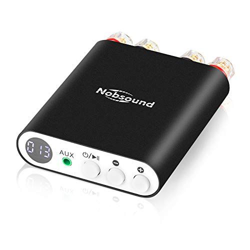 Nobsound TA-21 Mini Bluetooth 5.0 DSP デジタルアンプ TPA3221 パワーアンプ レシーバー 100W + 100W NS-20G/NS-10G PROのアップグレード(沖縄・離島の方不可) 15985460
