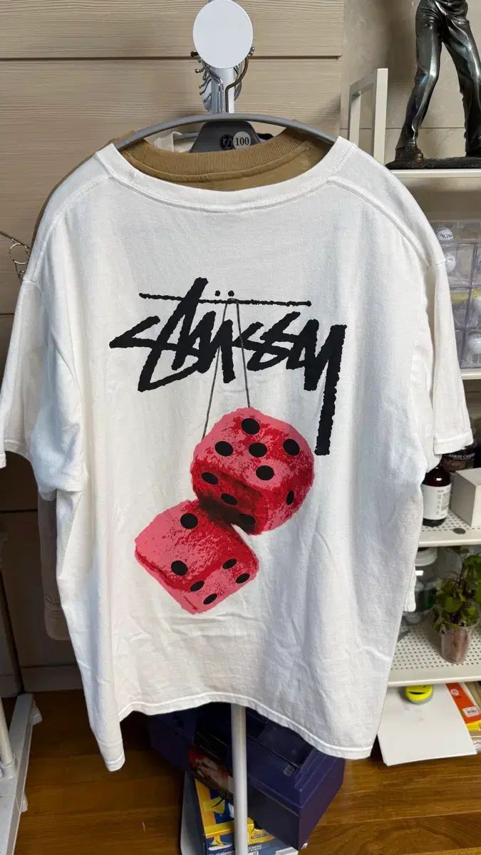 STUSSY ダイス 半袖 L