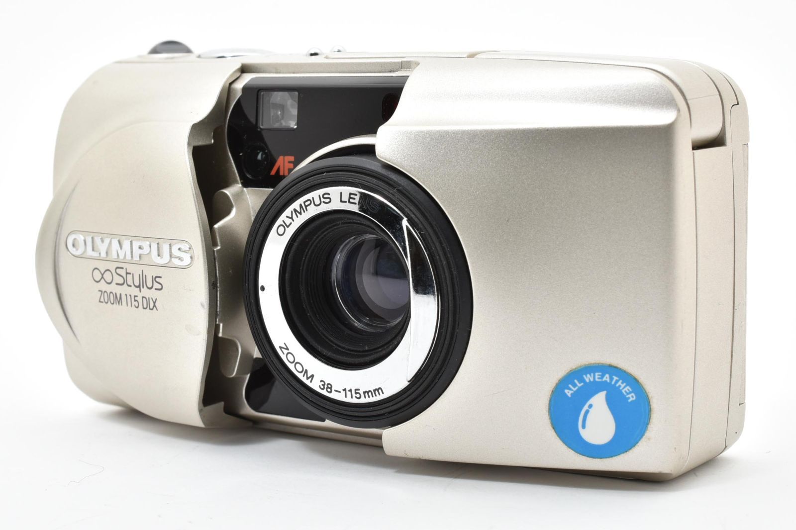★良品★ OLYMPUS Stylus ZOOM 115 DLX Deluxe コンパクトフィルムカメラ #K937