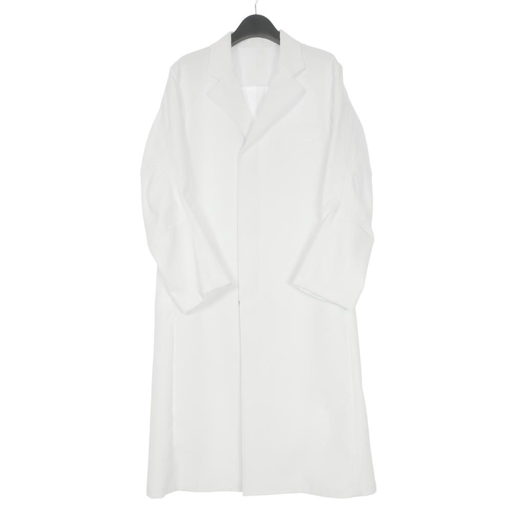 デヴォア DEVOA doctor coat ドクターコート 白衣 ジャケット 長袖 1 白 ホワイト
