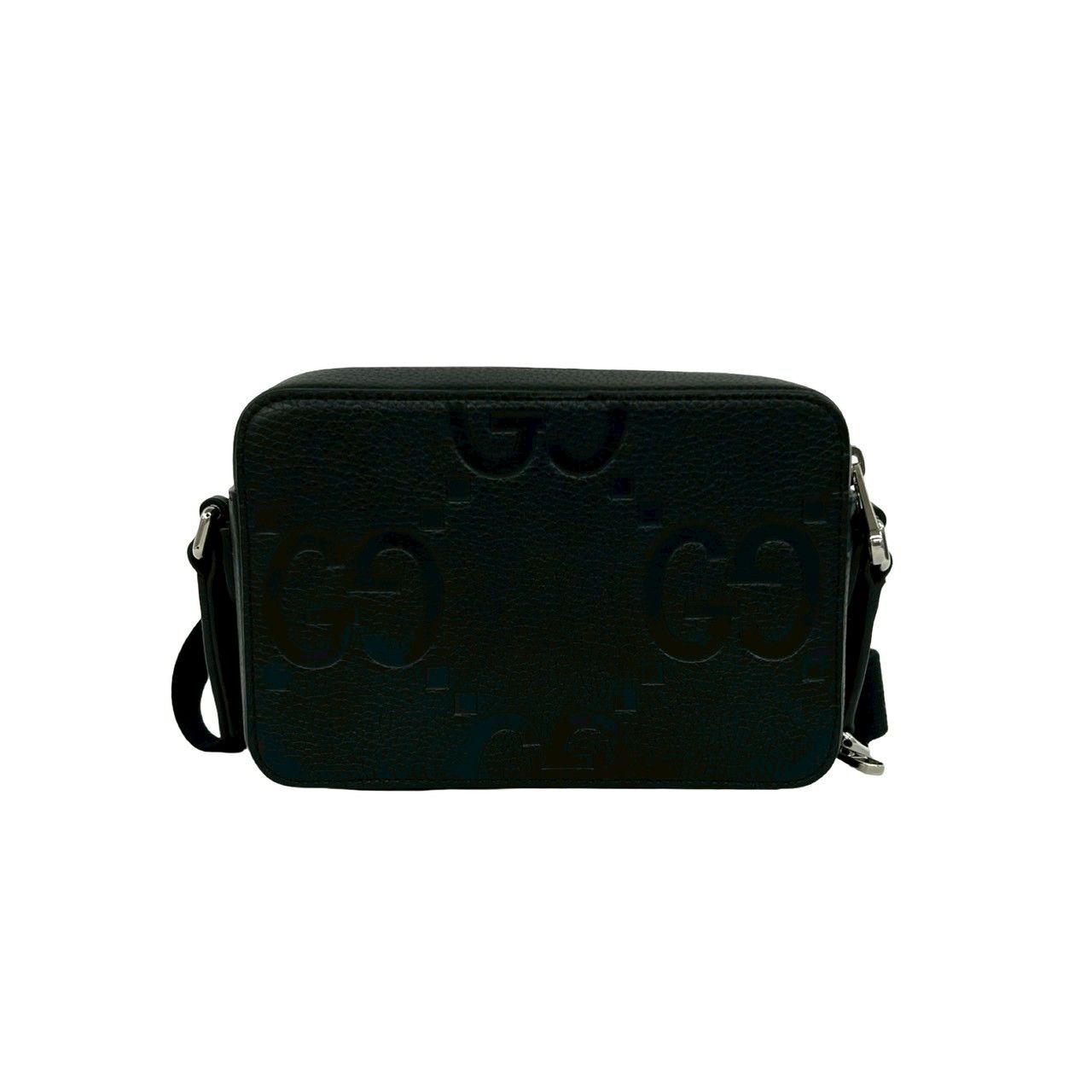 未使用保管品 箱 袋付き GUCCI グッチ ジャンボGG ミニバッグ レザー