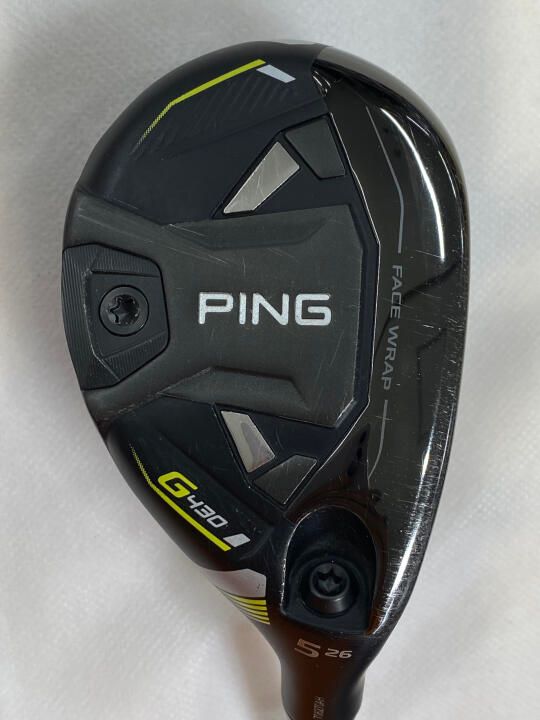 ピン　G430　26度　ALTA J CB BLACK　SRフレックス　ユーティリティ　中古　ゴルフドゥ！倉敷笹沖店【最短即日発送】