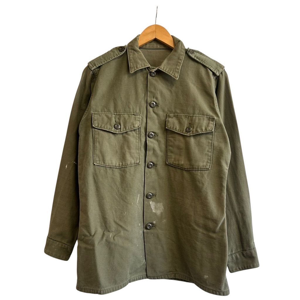 Og 107 米軍 ユーティリティシャツ 60s 米軍実物 ユーティリティシャツ