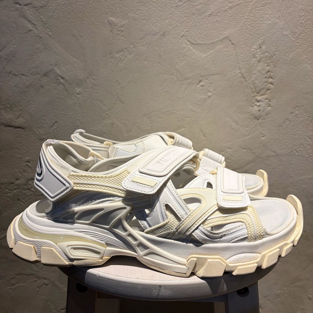 BALENCIAGA バレンシアガ Track Sandal サンダル 617542 ホワイト Size