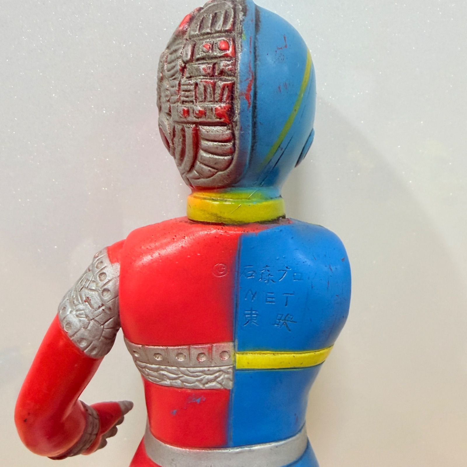 当時物・タカトク製】ジャンク品 人造人間キカイダー ソフビ