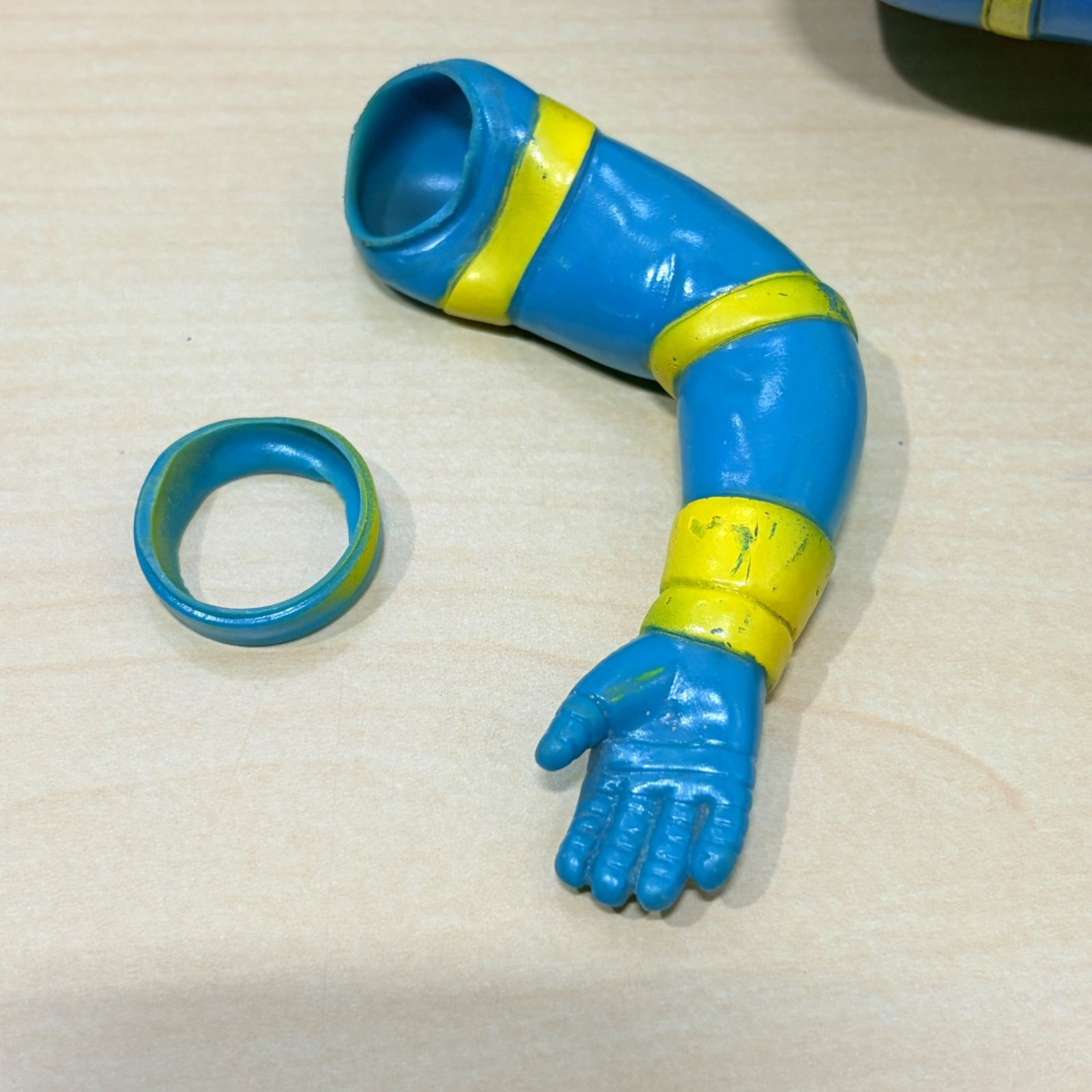 当時物・タカトク製】ジャンク品 人造人間キカイダー ソフビ 