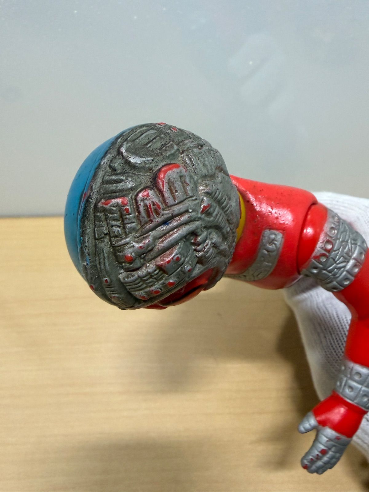 当時物・タカトク製】ジャンク品 人造人間キカイダー ソフビ