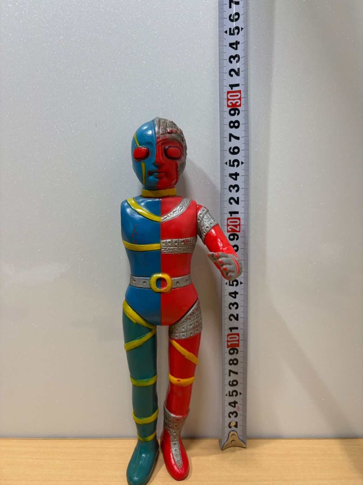 当時物・タカトク製】ジャンク品 人造人間キカイダー ソフビ