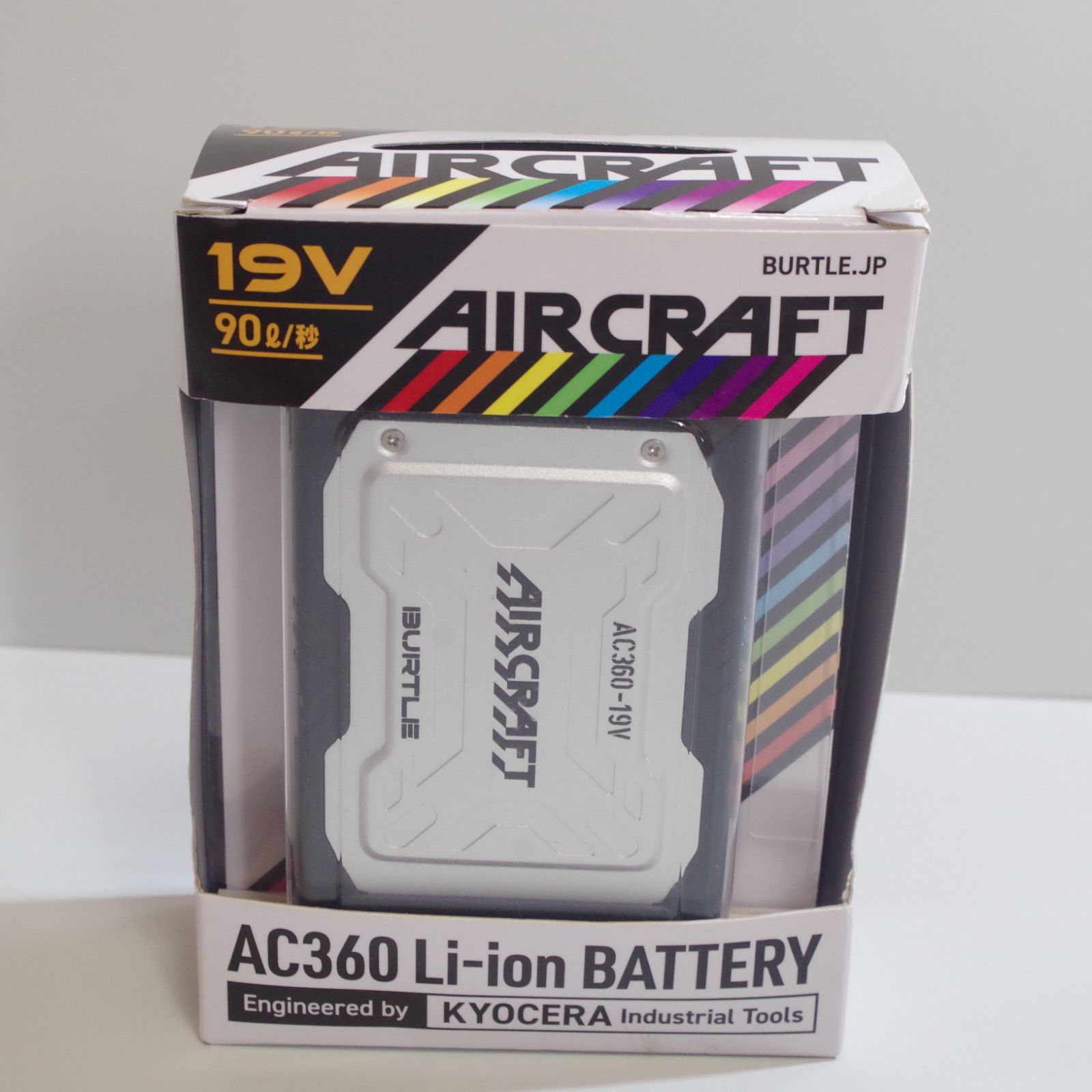 A6691 新品！バートル エアークラフト BURTLE 空調服 19v AC360