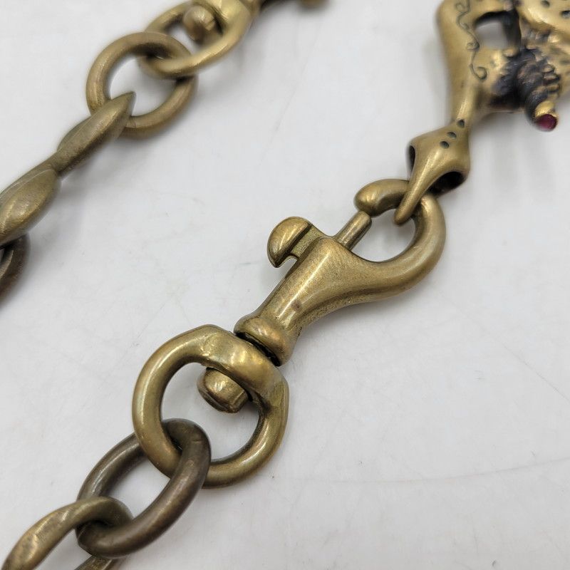 中古品】 GALCIA ガルシア REAL DEAL SKULL WALLET CHAIN リアル