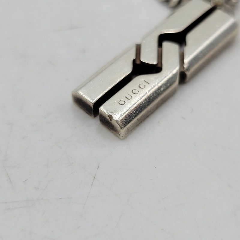 中古品】 GUCCI グッチ AG925 インフィニティノット ネックレス