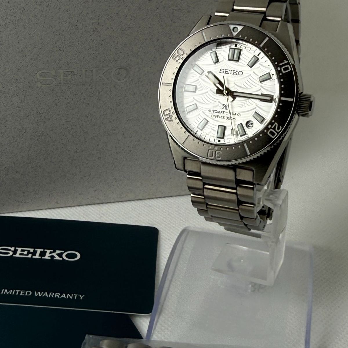 SEIKO Prospex プロスペックス SBDC213 6R55-00K0 ダイバーズ60周年記念 6000本限定 箱付き