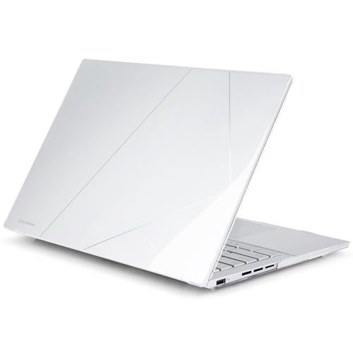Batianda クリスタルクリアケース ASUS ZenBook 14 OLED 2024 2025 (モデル UX3405M / UX3405C)用 透明ハードシェルラップトップカバー、超薄型傷防止保護スキン - クリア/ ed7166e9
