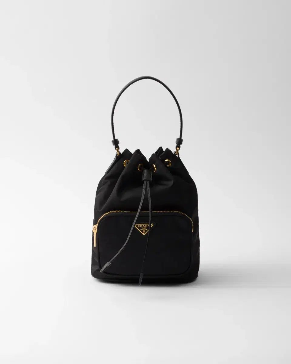 PRADA プラダ ナイロン バケットバッグ NERO