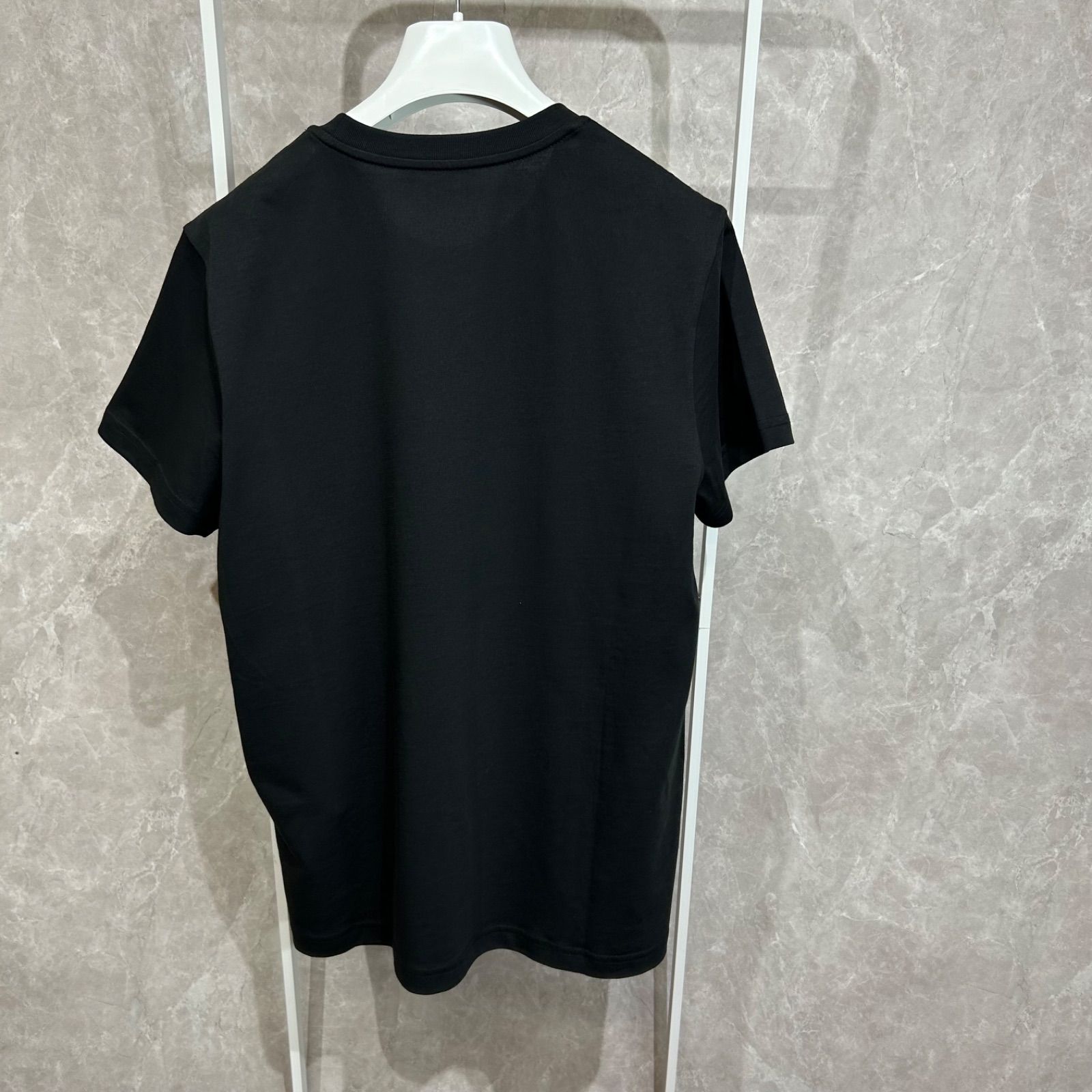 【極美品】MONCLER モンクレールワンポイント半袖Tシャツ黒M