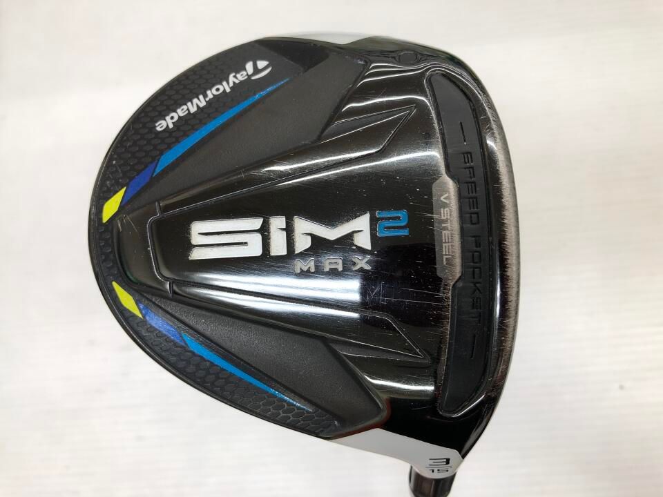 テーラーメイド　SIM2 MAX　15度　TENSEI BLUE TM50(SIM2)　Sフレックス　フェアウェイウッド　中古　ゴルフドゥ！深谷店【最短即日発送】