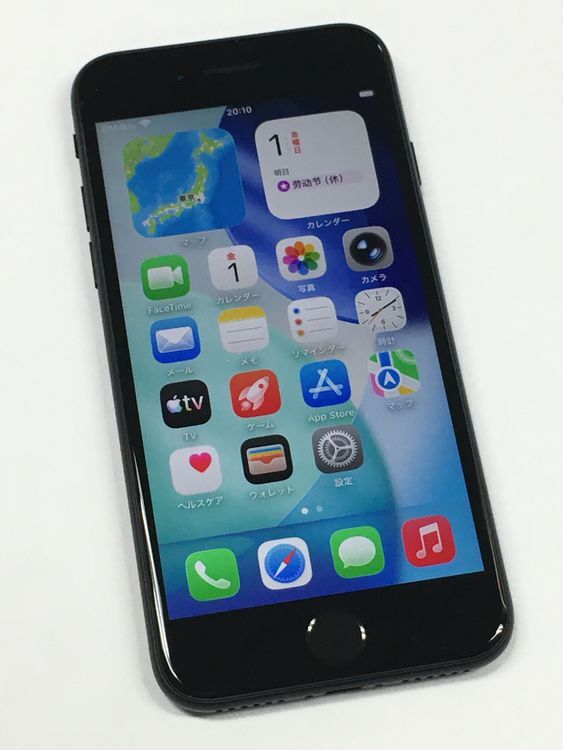 超美品 電池89％ iPhone SE2 第2世代 64GB SIMフリー ブラック【動作