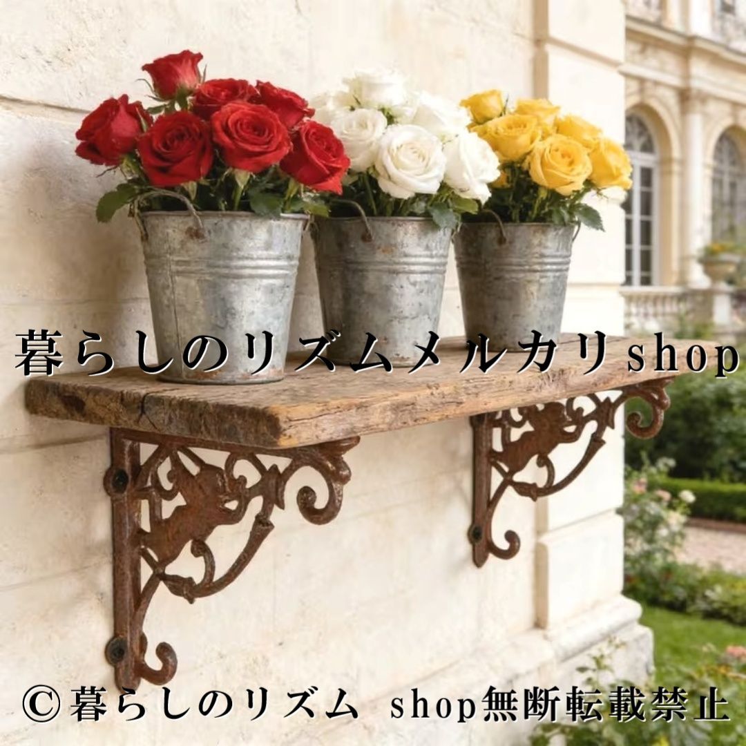 棚受け 2個セット 天使 アイアンブラケット エンジェルデザイン シェルフブラケット 棚支え 壁掛け金具 アンティーク調 ヴィンテージ風 ウォールシェルフ DIY 壁面収納 アイアン雑貨 壁飾り ガーデン装飾 インテリア装飾 書斎 キッチン リビング