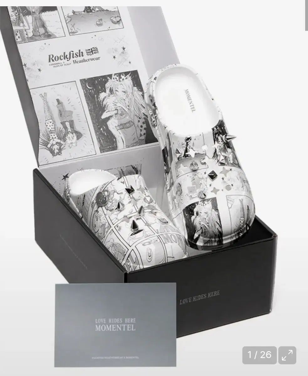 ROCK FISH(ロックフィッシュ) ウール コラボ klogg(クロッグ) スリッパ 新品
