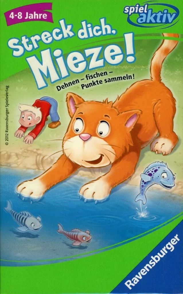 [Used] board game Cat's Hand German version (Streck dich. Mieze!)