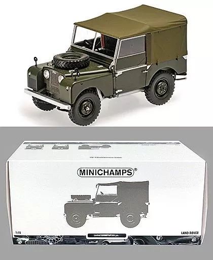 【中古】ミニカー 1/18 ランド ローバー 1948(マットグリーン) [150168909]