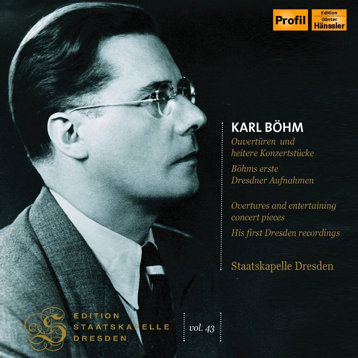 【CD】Staatskapelle Dresden Vol. 43
