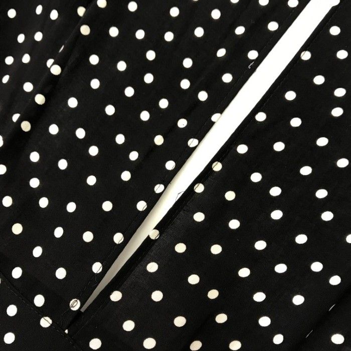 SINME シンメ マキシワンピース レディース レーヨン ドット柄 水玉
