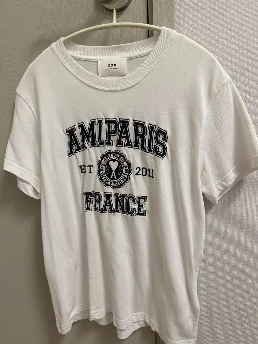 アミパリス 半袖Tシャツ 白