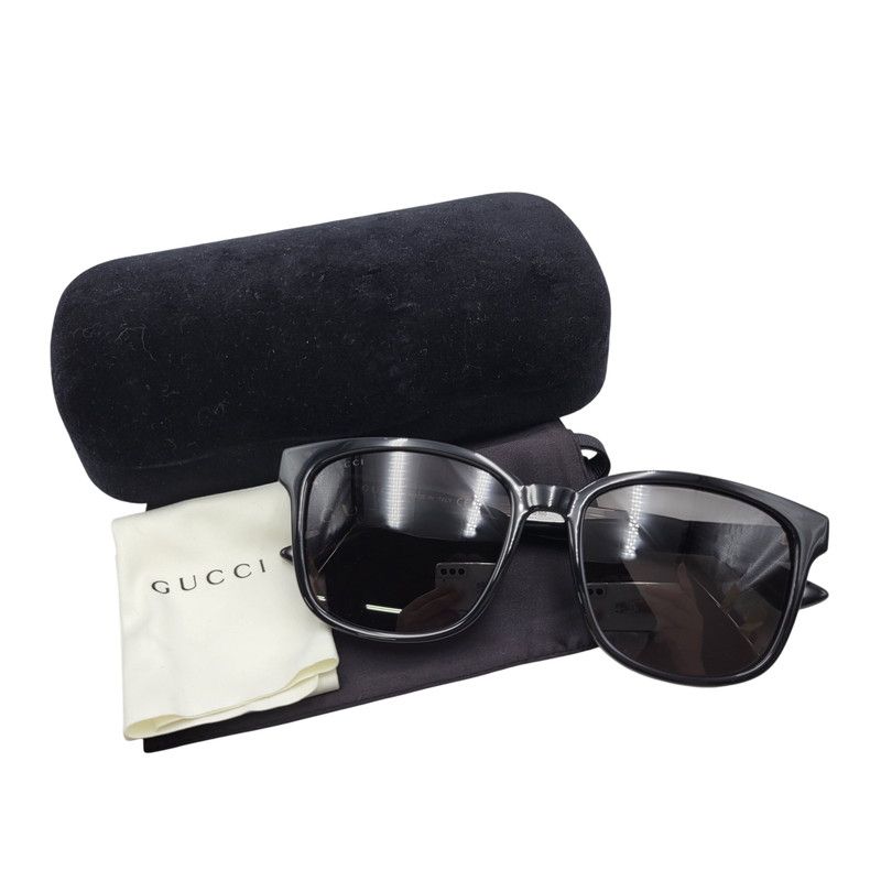 【中古品】 GUCCI グッチ SQUARE SUNGLASSES GG0637SK スクエア サングラス 【183-260530-as-24-izu】