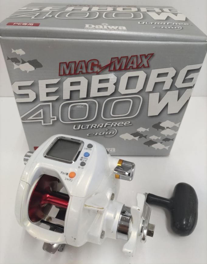 ダイワ 07シーボーグ 400W （01）電動リール 船釣り　沖釣り　乗合船　ふかせ釣り　胴突　マダイ　イサキ　ハマチ　ワラサ　ブリ　ヒラマサ　カンパチ　タチウオ　イカ
