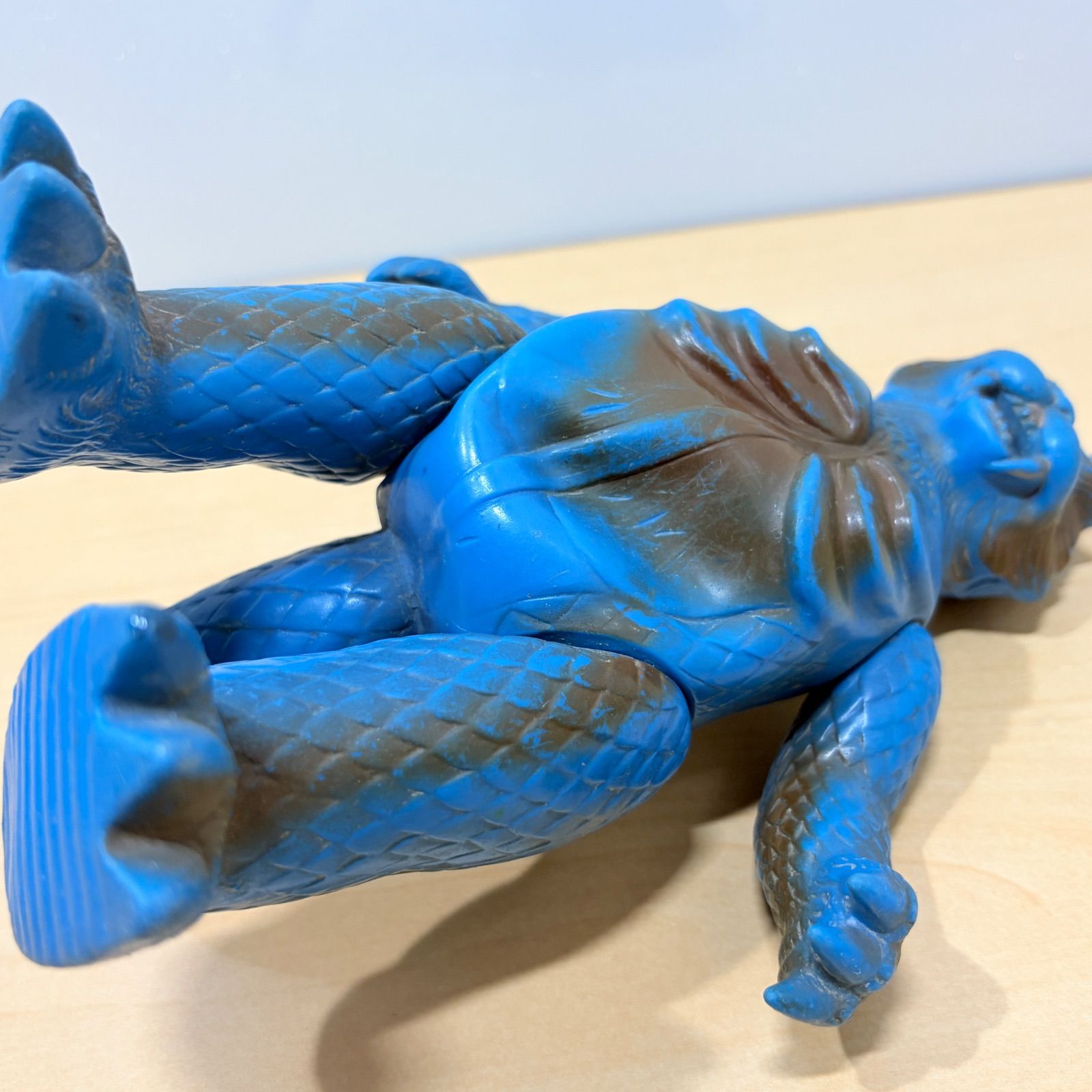 当時物】ジャンク品 マルサン ゴメス ソフビ ウルトラQ 昭和レトロ