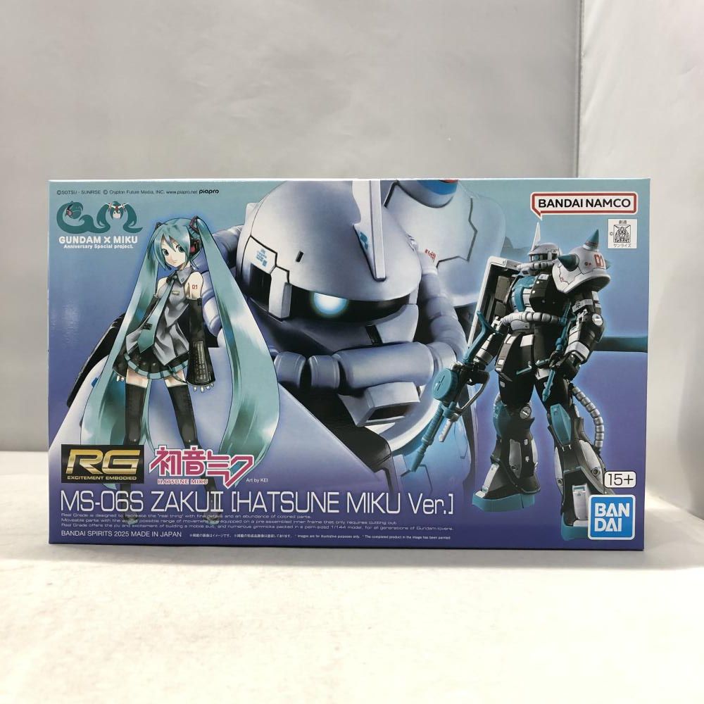 RG MS-06S ZAKUII 初音ミク Ver. プラモデル ザク2 プラモデル