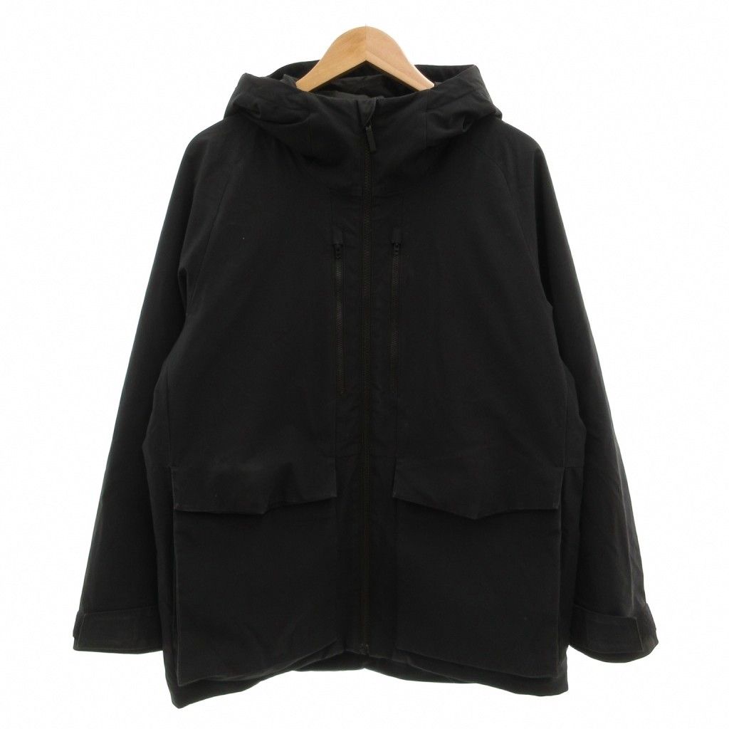 ユニクロ UNIQLO ハイブリッドダウンパーカー ジャケット 上着 M 黒
