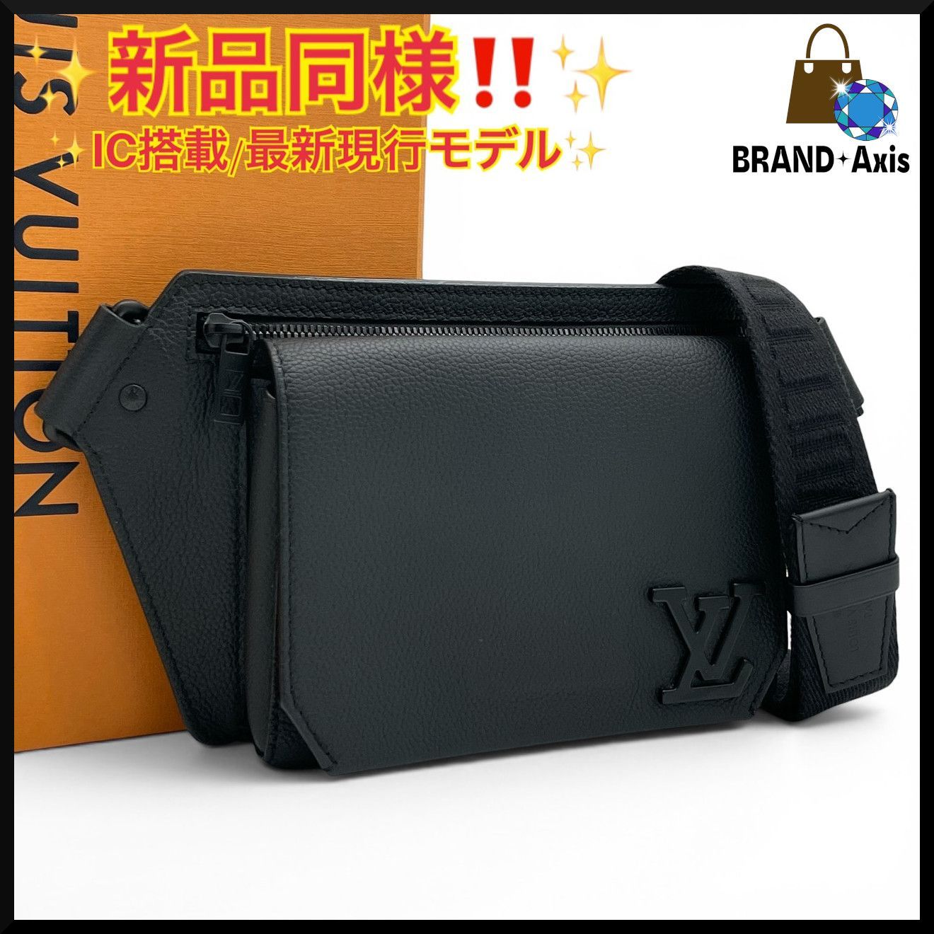 新品同様】ルイヴィトン LVアエログラム テイクオフ スリング