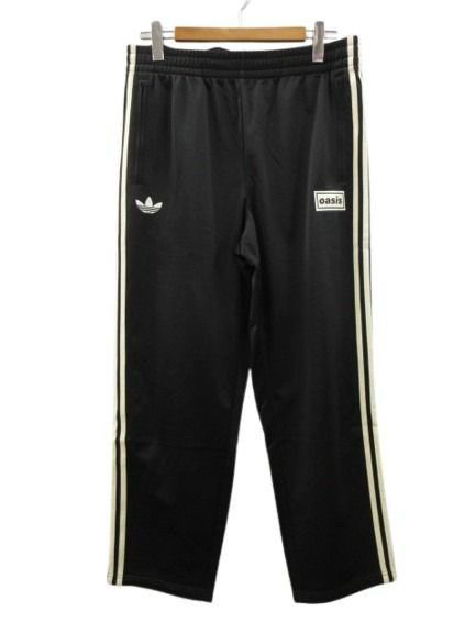 アディダス adidas オアシス OASIS ツアー ファイヤーバード トラックパンツ ジャージ ブラック 2XL