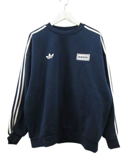 アディダス adidas オアシス OASIS ツアー スウェット トレーナー トップス ネイビー 2XL