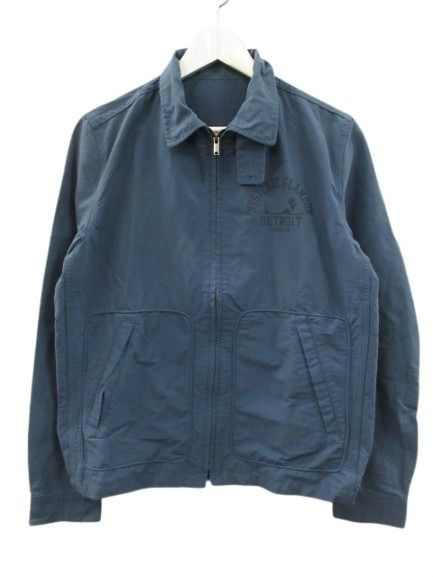 ヒステリックグラマー HYSTERIC GLAMOUR スイングトップ ナイロンジャケット ガールズプリント バックプリント ネイビー M