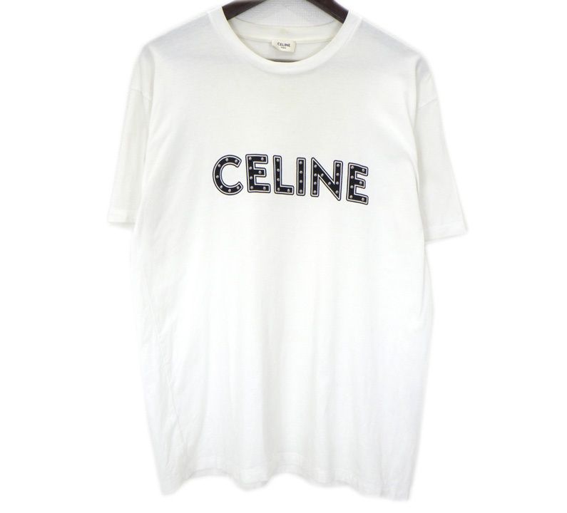 セリーヌ CELINE 【 2X687501F 】フロント スタッズ ロゴ プリント