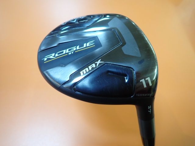 フェアウェイウッド キャロウェイ ROGUE ST MAX/ATTAS MB-FW 75/S/27[6609]
