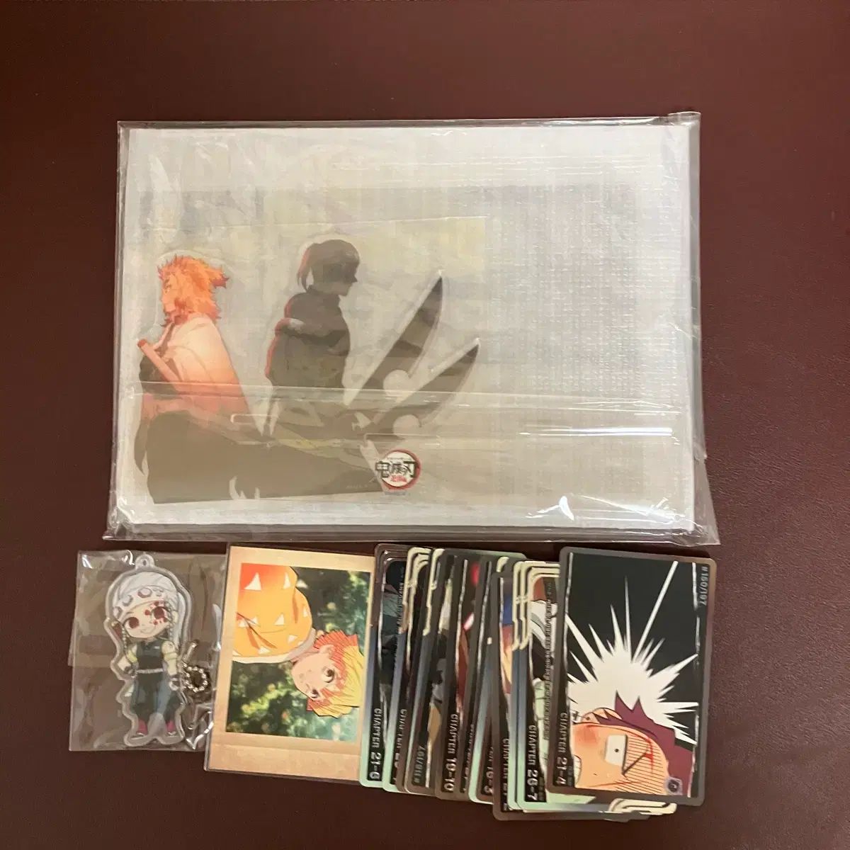 鬼滅の 鬼滅の刃 グッズ まとめ 出品 名場面 アクリル キーホルダー カード