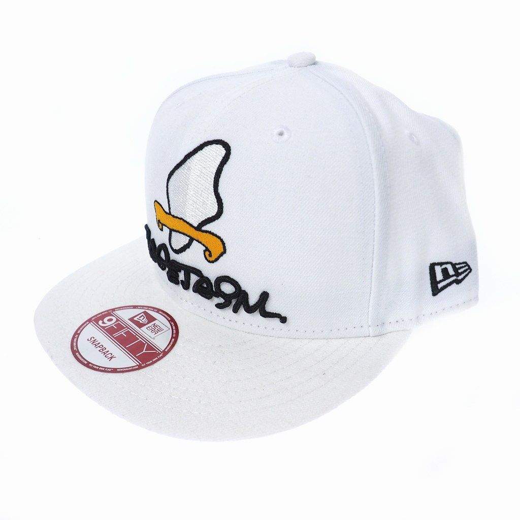 페이스타즘 페이스타즘 x 뉴 에라 9피프티 스냅백 캡 모자 F 화이트 화이트 FY-CAP-01