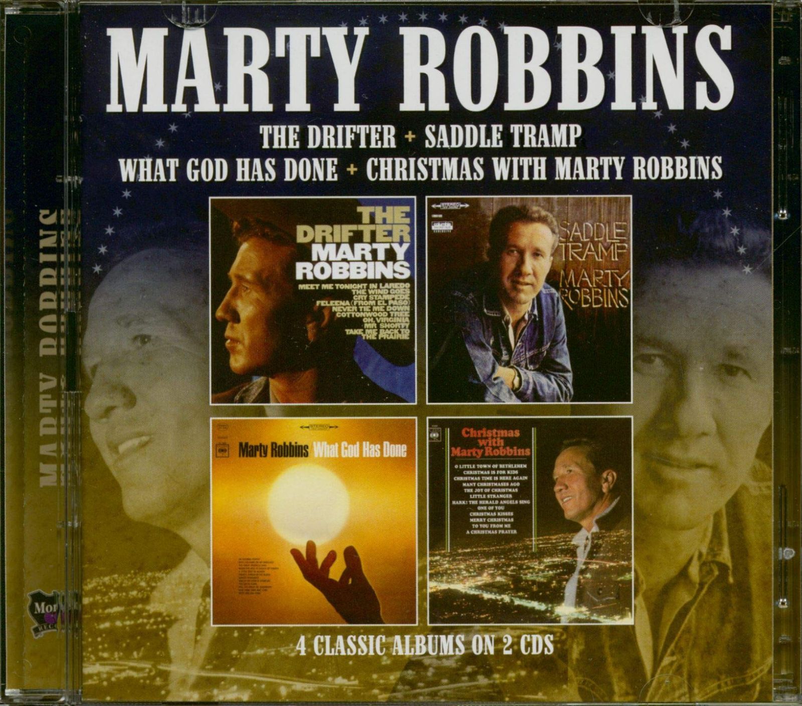 【CD】Drifter / Saddle Tramp / What God Has Done / Christmas With Marty Robbins