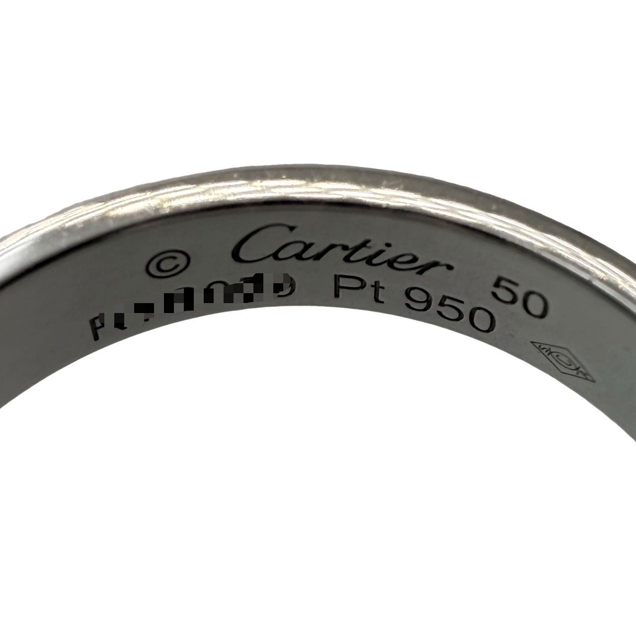 Cartier カルティエ ミニラブ リング 50 Pt950 プラチナ - メルカリ